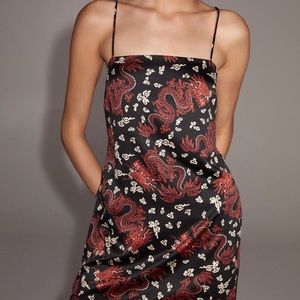 Zara Printed Mini Dress